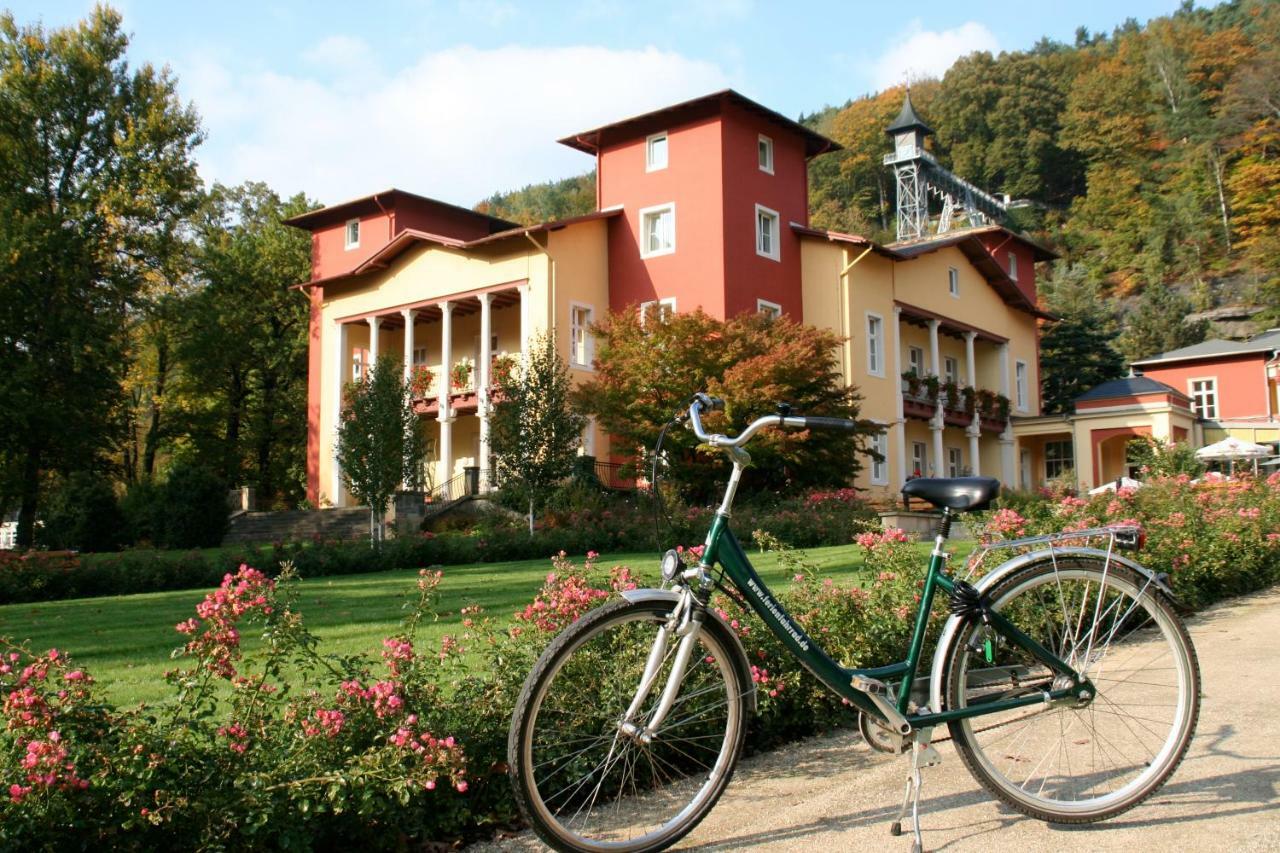 Parkhotel Bad Schandau Mit Spa Exterior photo